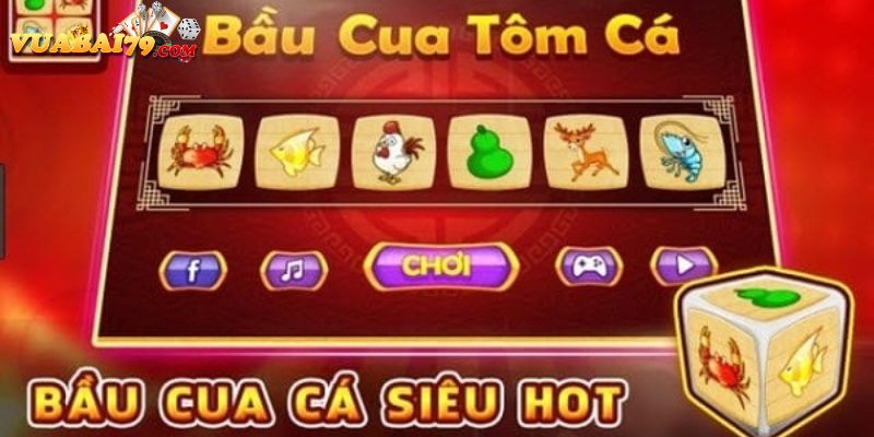 bầu cua tôm cá online