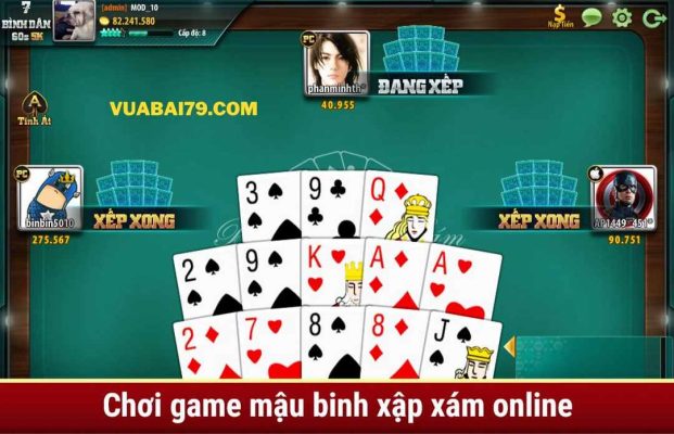 game mậu binh đổi thưởng uy tín